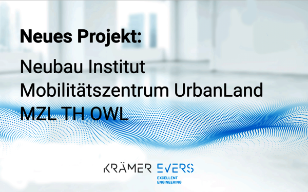 Neubau Institut Mobilitätszentrum UrbanLand MZL TH OWL Krämer Evers